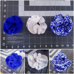 ponytail holder scrunchies hair elastic tie band s